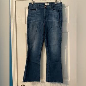 Paige Colette crop flare jeans